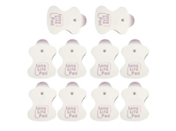 Pacote Com 10 Eletrodos De Reposição Para Os Discos Massagem Omron Long Life Pads
