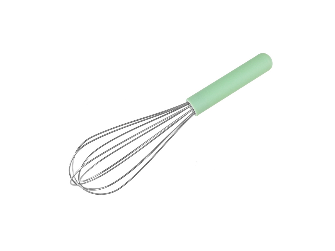 Batedor De Silicone Resistente A Altas Temperaturas E Fácil Limpar, Com Design Ergonômico Para Misturar, Bater, Mexer E Cozinhar