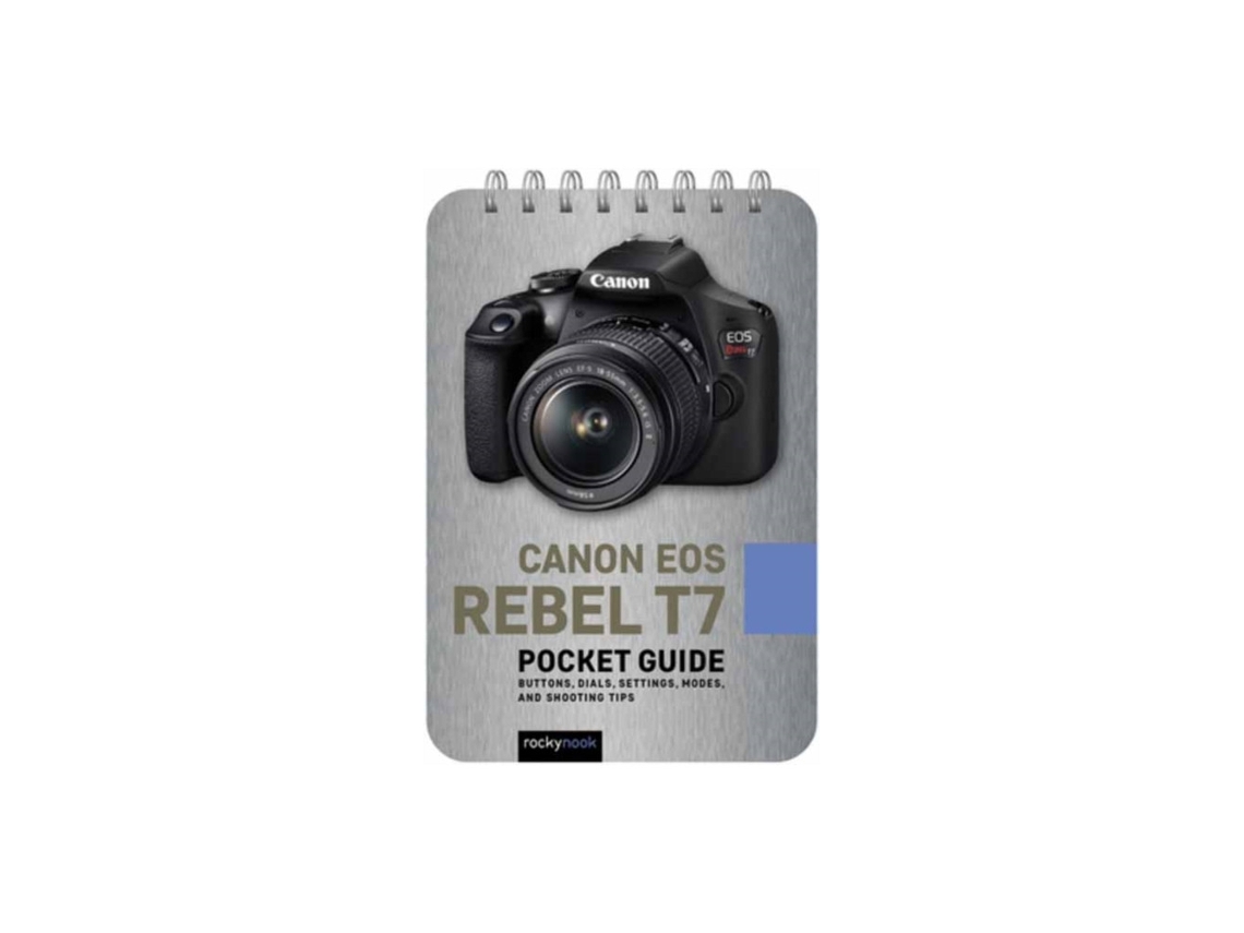 Guia De Bolso Para Canon Eos Rebel T7 Brilvibera (capa Dura, Inglês)