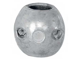 Ânodo Do Eixo Zinc Prateado 45 Mmplastimo