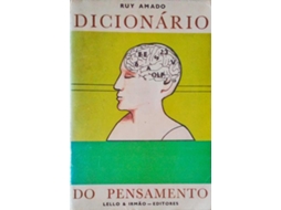 Livro Dicionário Do Pensamento. [Dedicatória] (Português)
