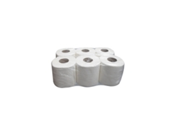 Jardin202 - Bobinas De Papel Industrial De Doble Capa | Pack De 2 (215m) Y 6 (70m) Unidades | Alta Absorción Pack 6 Uds | Pack 6 Uds ()