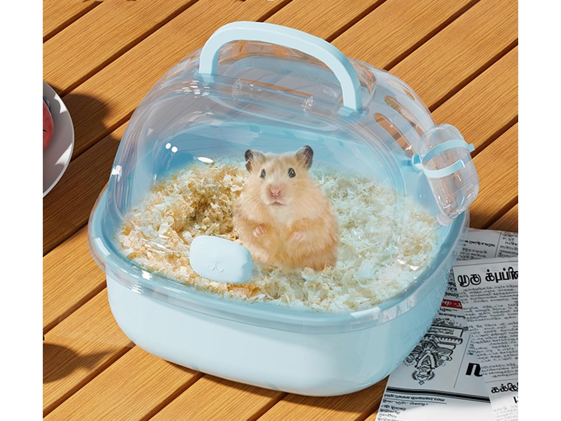 Gaiola Transporte Hamster Portátil