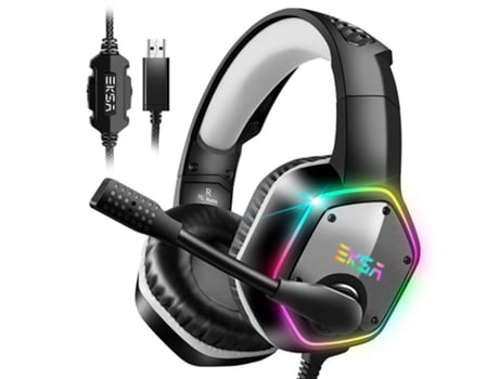 Auscultadores CHRONUS YXSB220824_lwd13 (Bluetooth - Compatível com PC, Playstation 4 - Cinzento)