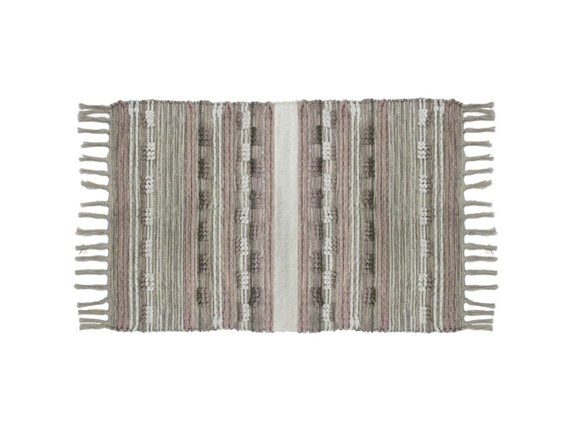 Tapete de Algodão 1200 G/m². Franjas 200 X 290 X 0 Cm ALEXANDRA HOUSE LIVING