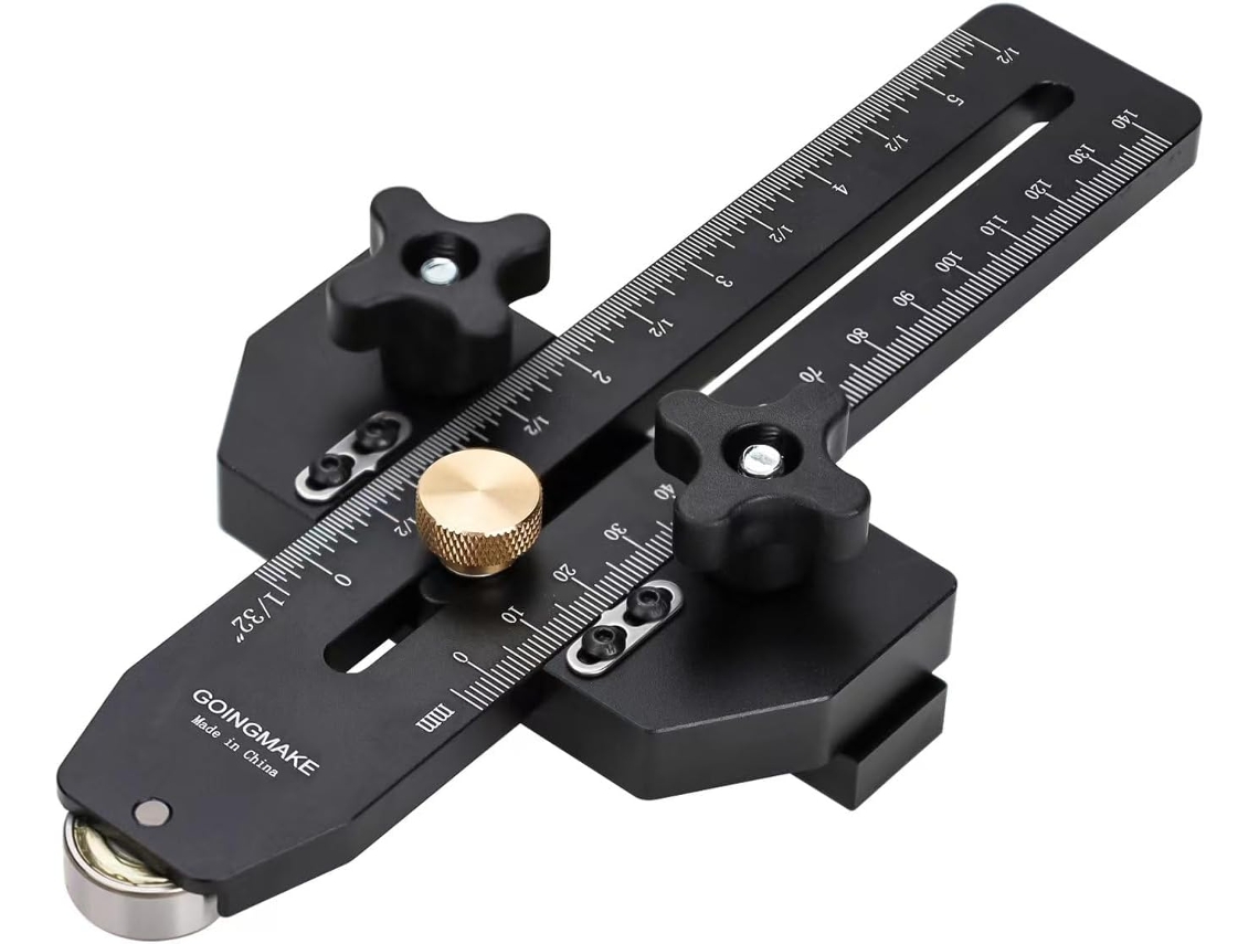 Gabarito De Corte Fino Para Serra Mesa Com Ranhura Em T 3/8" X 3/4"
