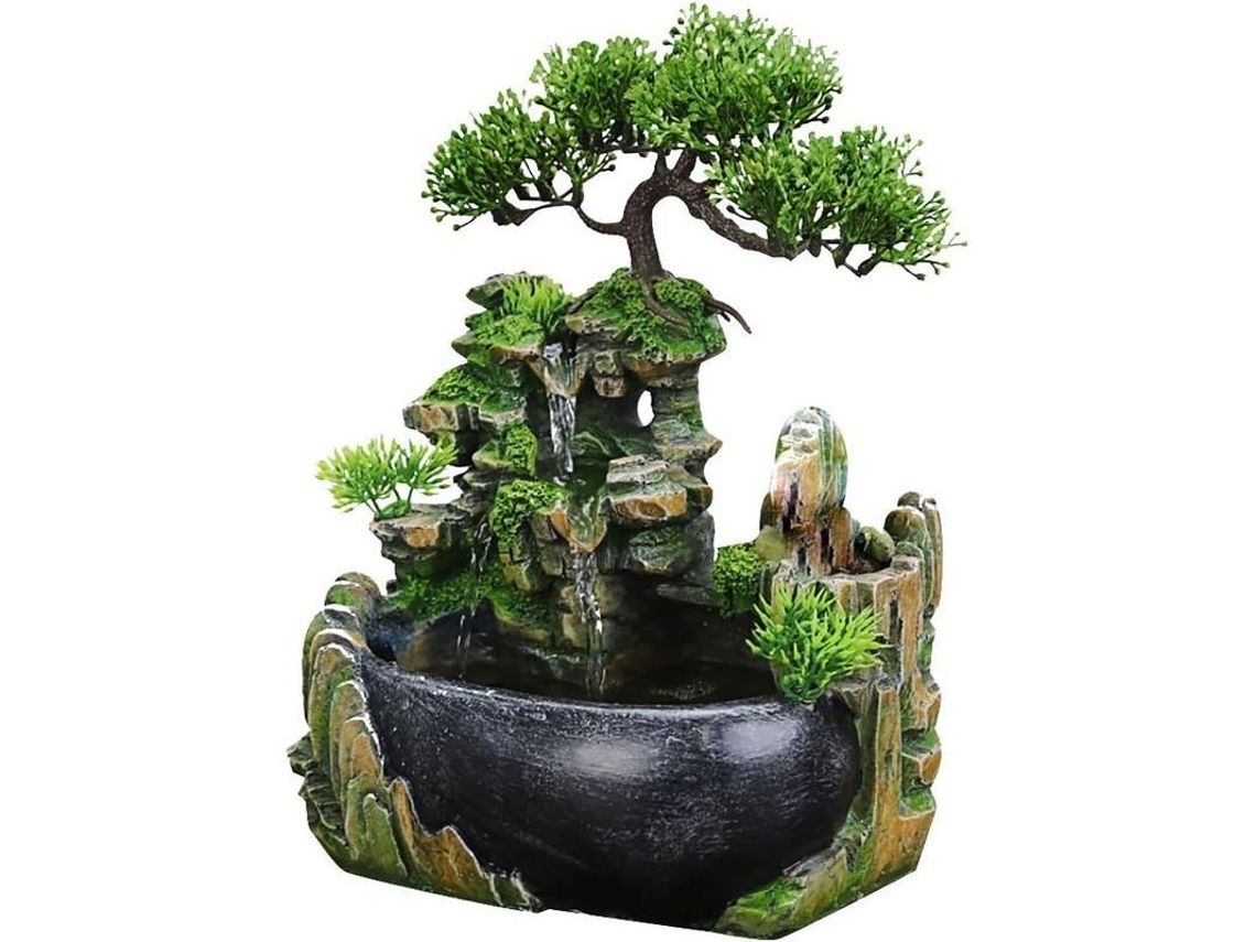 Decoración De Fuente De Água Para Mesa Com Cascata Interior E Exterior 2025