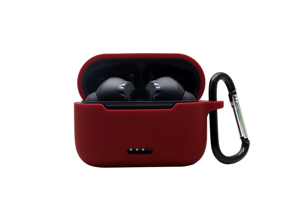 Capa De Silicone Tozo Nc2 Com Mosquetão Borgonha Brilvibera