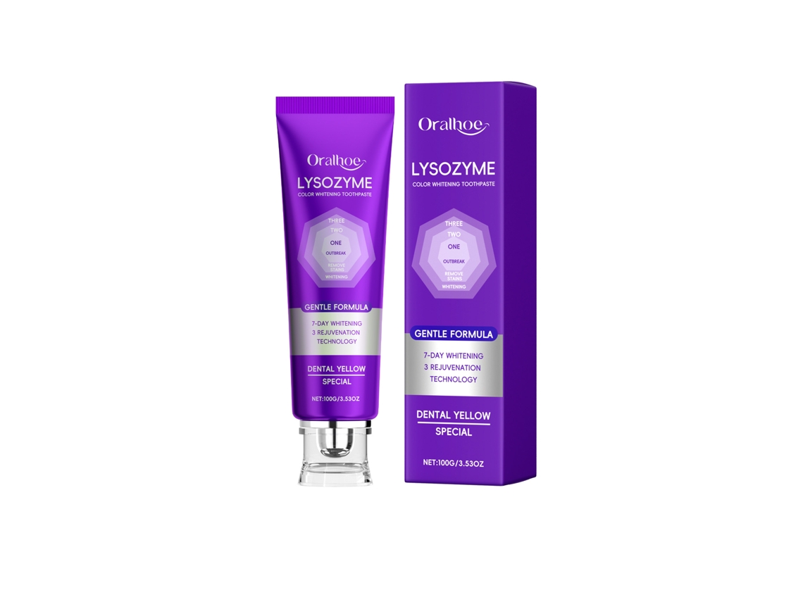 Creme Dental Clareador Purple Whitening