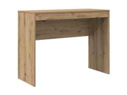Conjunto 1 Mesa Compacta Vidaxl Castanho Derivados De Madeira (100 X 40 X 76 Cm)