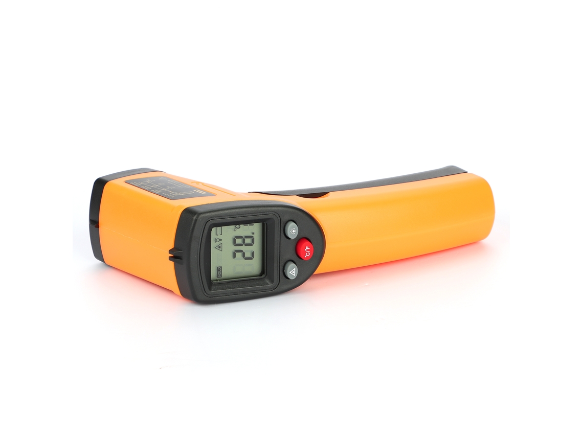 Termômetro Infravermelho Portátil com Display LCD Medidor de Temperatura 50°C a 380°C