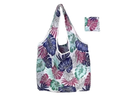 Sacola de Compras Grande, Reutilizável, Ecológica, para Compras, para Guardar Brinquedos de Praia, Bolsa de Ombro, Sacola Dobrável. GOKOCO