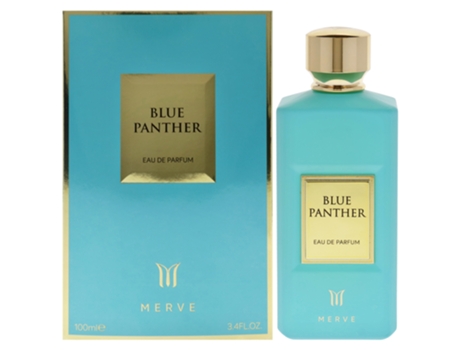 Blue Panther da MERVE para homens - spray EDP de 3,4 onças