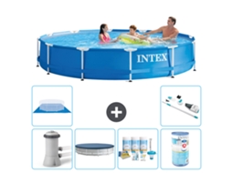 Intex Piscina Com Estrutura Redonda - 366x76 Cm - 7-peças S31774