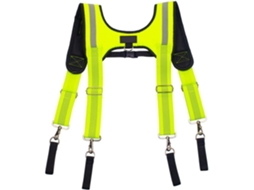 Cinto de ferramentas com suspensórios, plataforma de suspensão ajustável para trabalho, cinto de ferramentas para