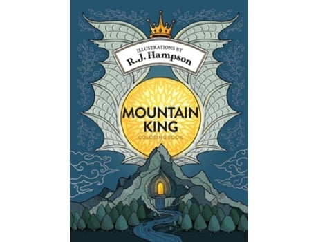 Livro Mountain King Coloring Book de R J Hampson (Inglês - Capa Dura)