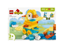 LEGO Duplo: Animais Sobre Rodas 3em1 - 10448