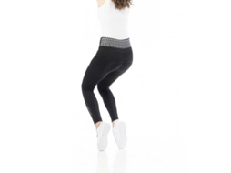 Calça de Montar com Assento de Silicone Pullon Tatiana Preto 46Equitheme