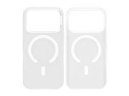 Capa Para Celular Com Proteção Para A Câmera Para Iphone 17 Pro - Branca