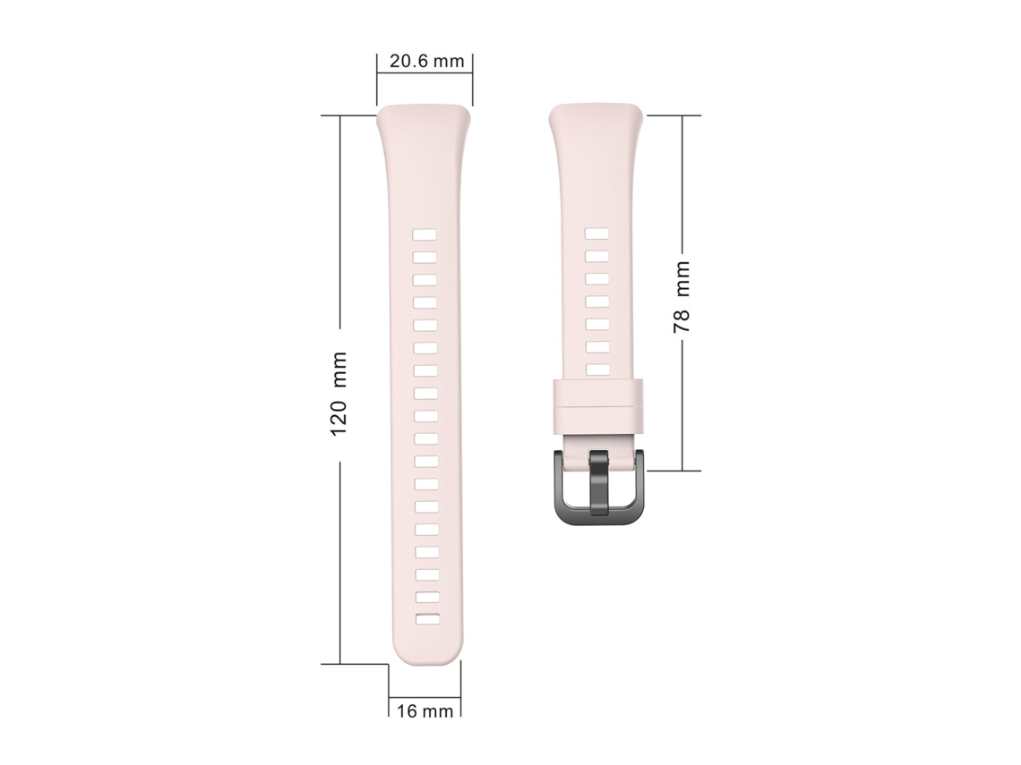 Cinto de silicone ajustável para Honor Band 6 EOOCOO