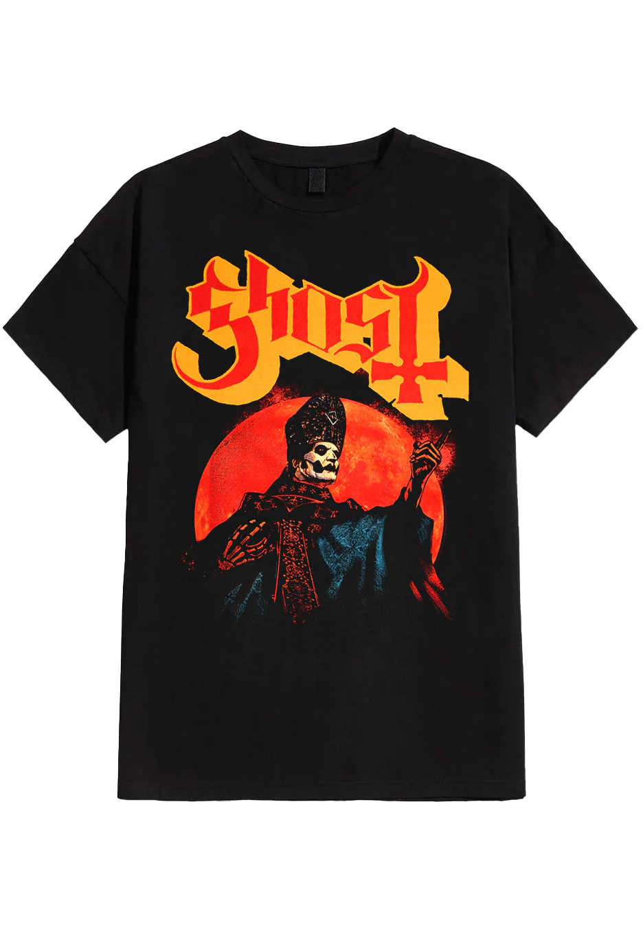 Size:xl Rockinstone Ghost - Hunter´s Moon - T-shirt Unisex Adults