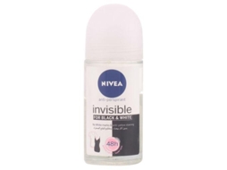 Nivea Black & White Invisible Roll-On Deodorant 50 Ml