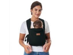 Porta bebé MOMCOZY para Recém nascidos, Suporte Cervical, Ergonómico, Leve, Seguro, 3 11 Kg, Mochila Cb002,preto