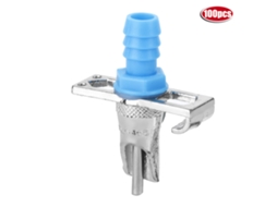 100pcs Bebedouro Automático com Bico para Coelhos Equipamento de Bebedagem em Plástico Pp | S/MARCA