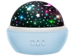 Projetor De Estrelas Para Crianas Lmpada Galxia / Luz Noturna Aquaforge