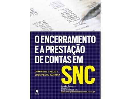 Livro Snc - Encerramento De Contas de Domingos Cascais