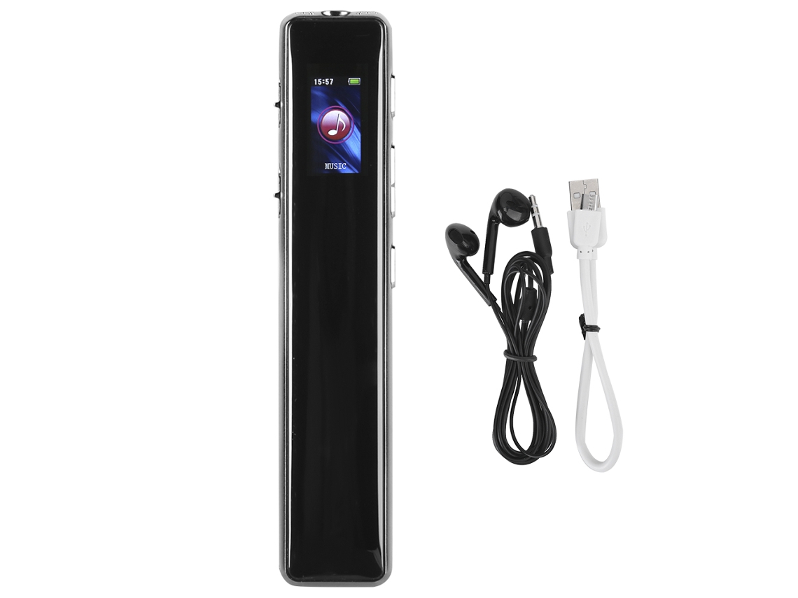 Aetheria caneta Gravadora Mini Q33 32gb Hd Redução de Ruído Profissional Voice Recorder
