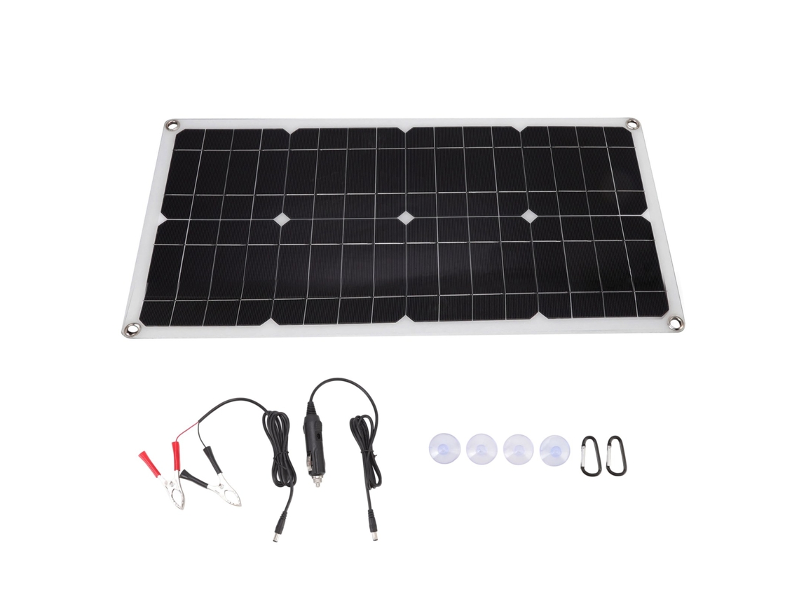 Painel Solar Laxiscreed 35w Ultrafino E Leve Para Veículos, Compacto E Fácil De Instalar