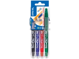 Caneta Rollerball PILOT Frixion Ball 07 Set2Go Estojo de 4 Fun