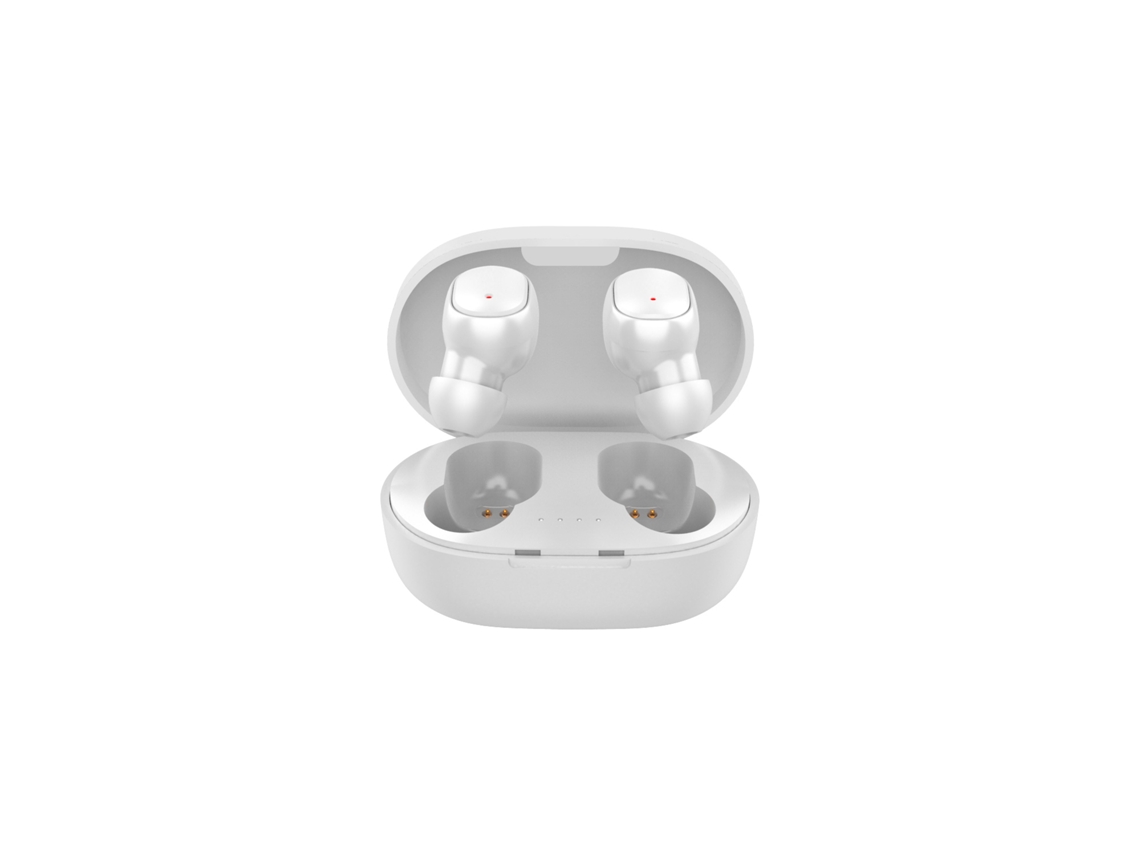 Fones de Ouvido Estéreo Sem Fio Bluetooth Tws , com Microfone e Estojo de Carregamento, Cancelamento de Ruído. MDUG (branco)
