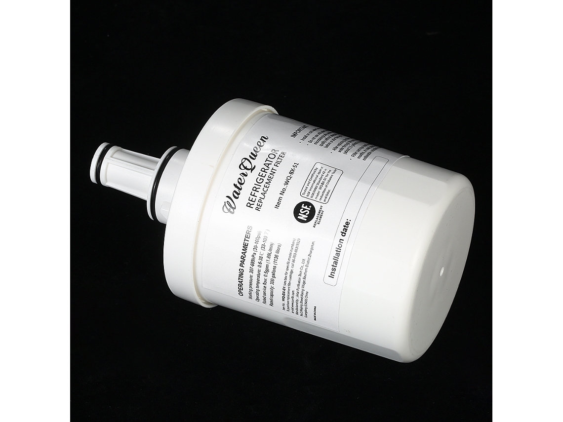Waterqueen Filtro de Água para Geladeira Samsung com Carbono Ativado e Fibra de Cocos