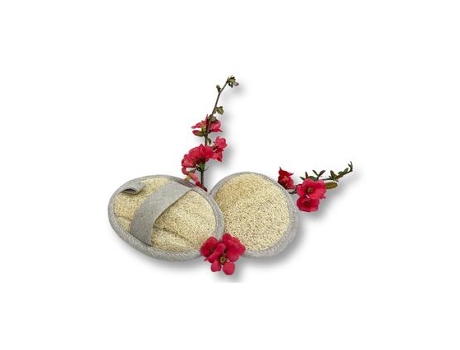 Esponja De Luffa Para Banho Ovalada Iberica Esponjas