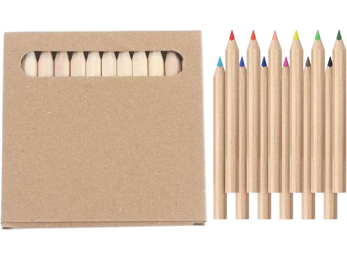 Art Coloring, 12 Color Drawing Peil Set, Versatile Craft Stationery