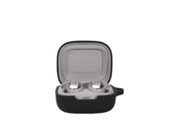 Capa De Silicone Com Fivela Para Jbl Live Free 2 Preto Brilvibera