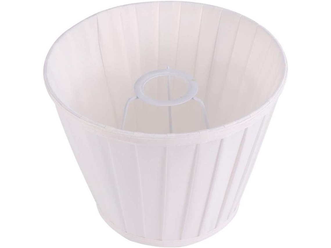 Tecido Plissado Bege para Luminárias de Parede, Mesa e Lustres, Adequado para Casa, Escritório, Hotel, Estilo Simples. SFUSHOS