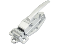 Puxador De Trava Porta Forno Aexit Industrial Cabinet Hardware, Tom Prateado