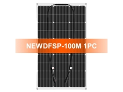Painel Solar Flexível, Impermeável, Pacote De Bateria Solar De 12v,1pc Novo Oem