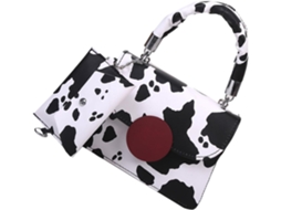Bolsa De Ombro Feminina Vintage Pequena Em Pu Com Elegante Bolso Quadrado Para Cartões E Celular.