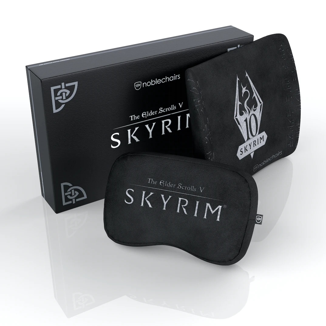 Set de Almofadas NOBLECHAIRS Memory Foam Skyrim Edition