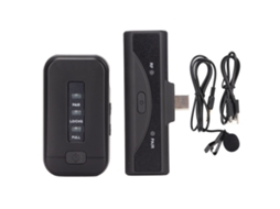 Microfone Lavalier Sem Fio LAXISCREED Auto Sinc