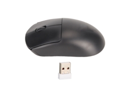 Aetheria mouse Gamer Sem Fio 1200 Dpi 2.4g com Grip Confortável para Desktop Pc Laptop Preto