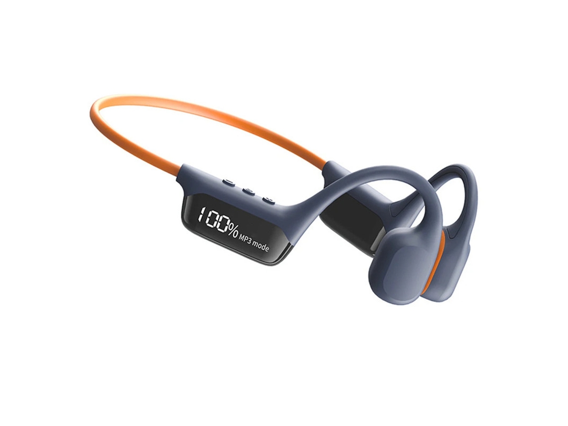 Auriculares Sem Fio Condução Óssea Impermeável Hifi YIZHOOD Bluetooth Azul