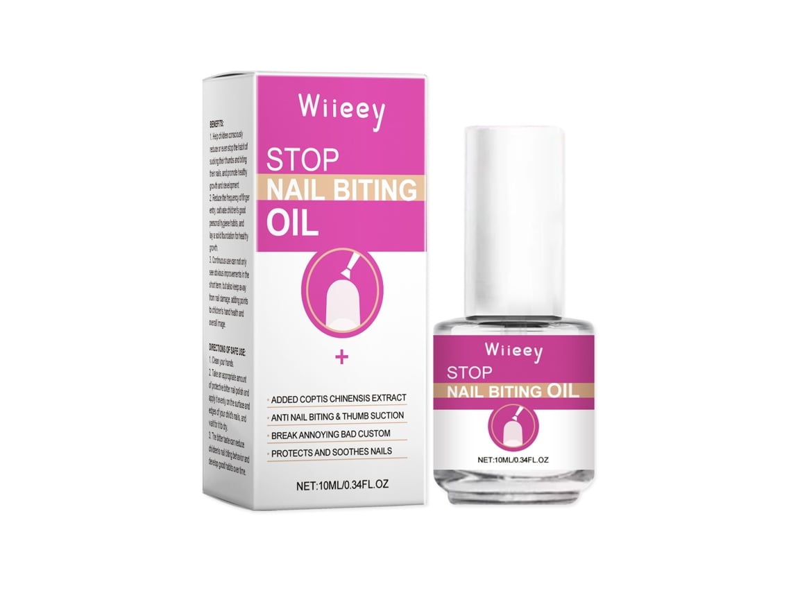 Esmalte Protector Infantil Amargo Para Unhas