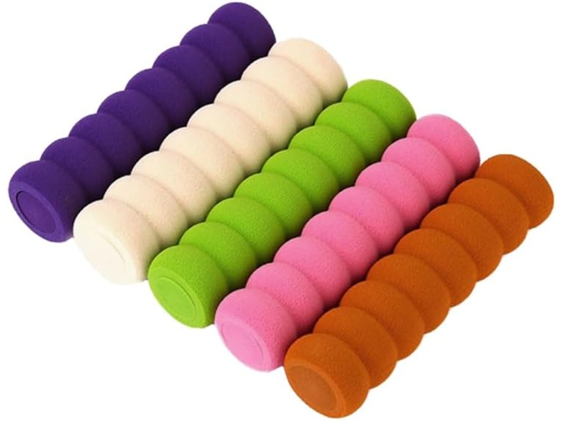 Protetor De Maçaneta Porta 5 Peças Capa Protetora Anticolisão Para Maçanetas, Ideal Para Segurança Doméstica Material