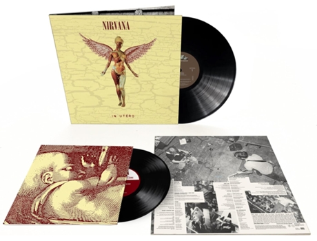 Nirvana In Utero Vinil10 Vinil 180 Gramas Edição Limitada Capa Dupla