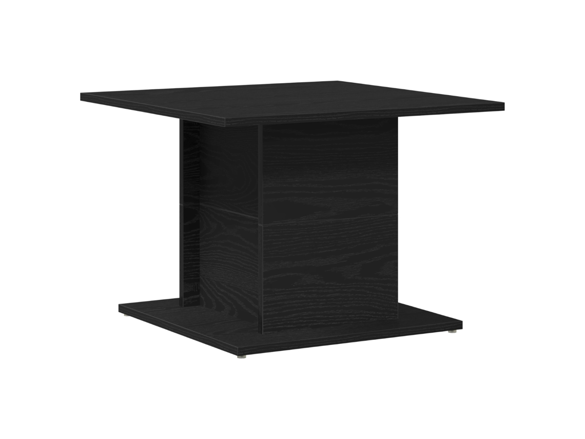 Conjunto 1 Mesa De Centro Vidaxl Preto Derivados De Madeira (55,5 X 55,5 X 40 Cm)